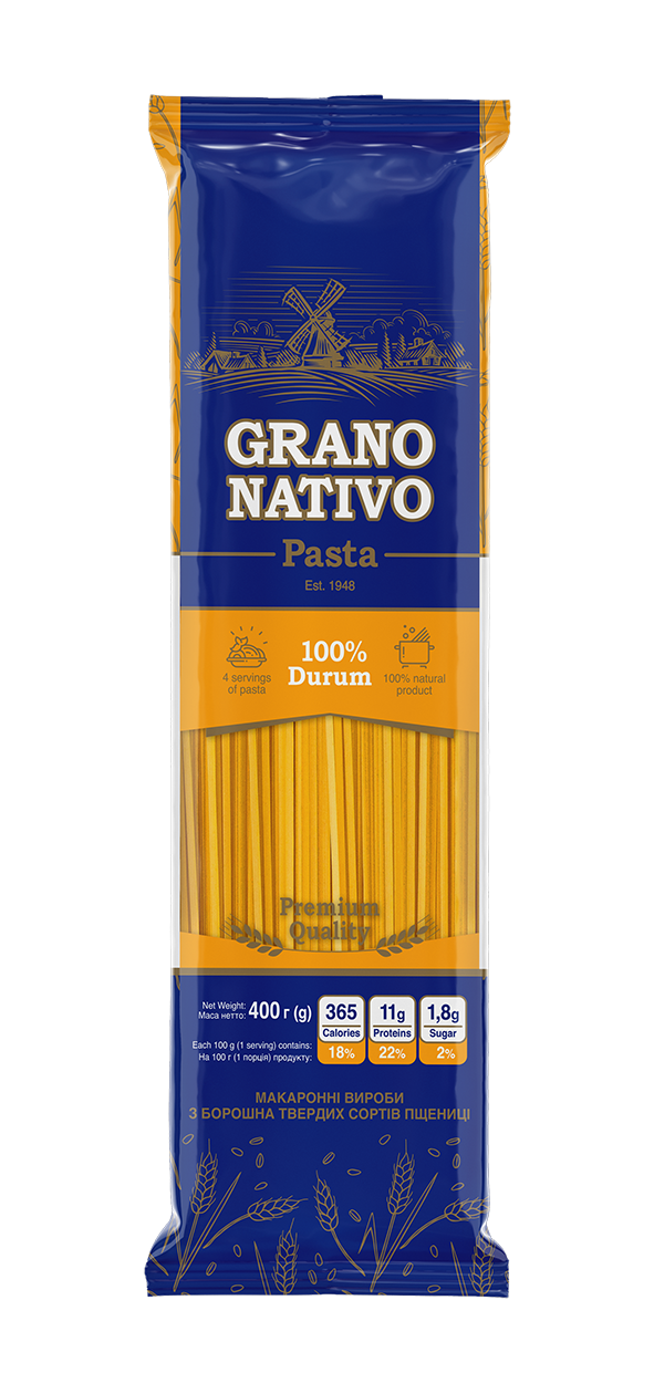 Макаронні вироби GRANO NATIVO 400г Локшина